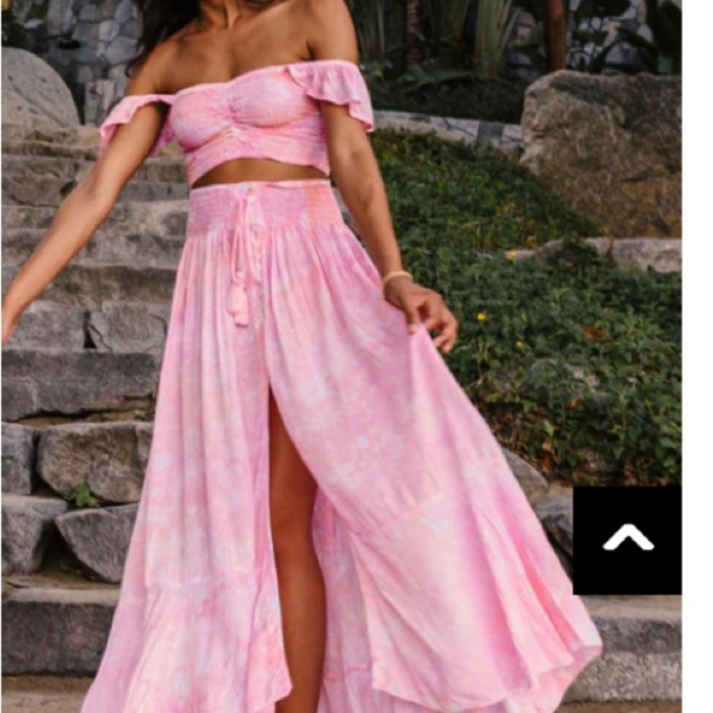 Tiare Hawaii Skirt Set (in red floral)